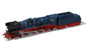 Instrukcja PDF Lokomotywa parowa DR BR 01 MOC Unikat Custom do budowy z klocków LEGO© - Zdjęcie 1 z 7