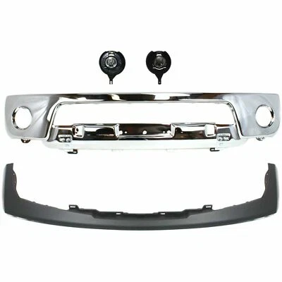 Nuevo juego de 4 parachoques delanteros y faros antiniebla para Nissan Frontier 2005-2008 Foto 1 de 4