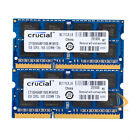 Crucial 16GB 2x 8GB 2Rx8 DDR3L 1600Mhz PC3L-12800S SODIMM RAM Laptop-Speicher