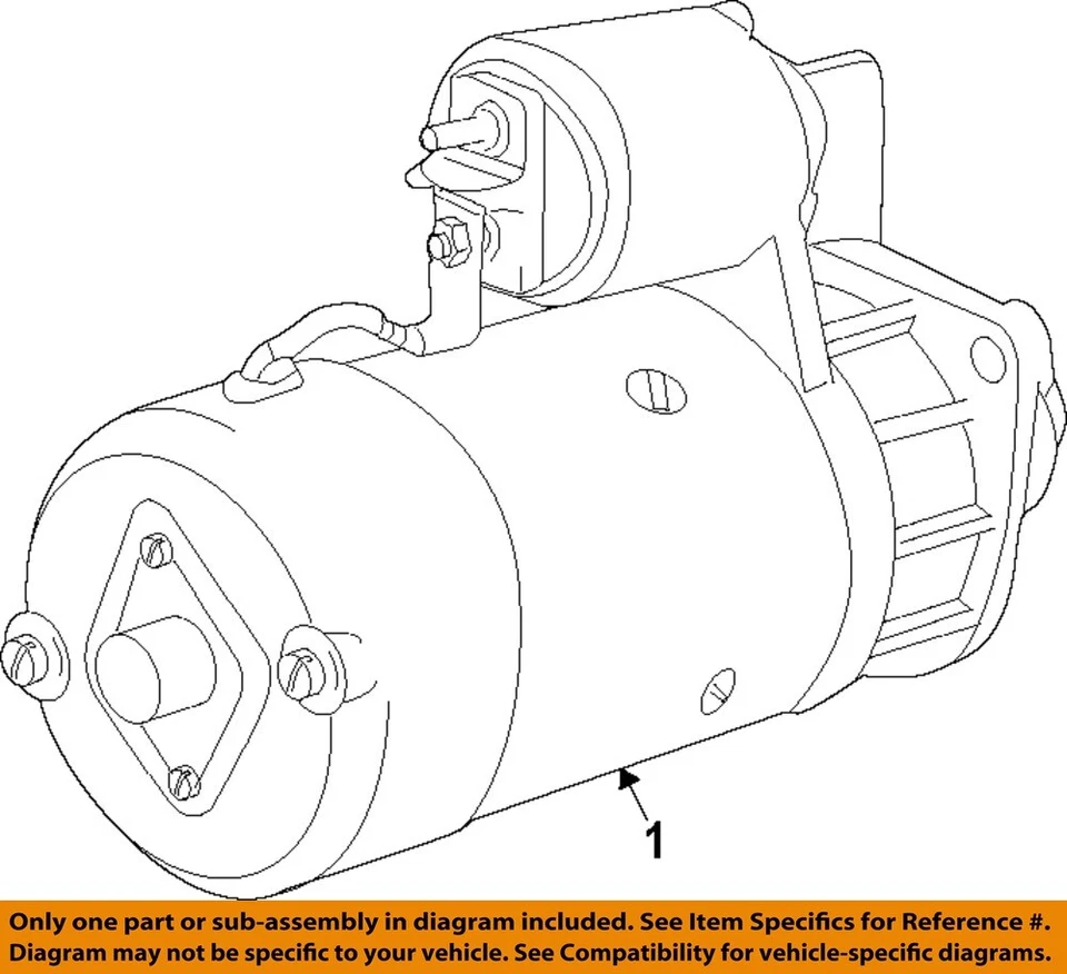 宝马原始设备制造商 16-25 750i xDrive Electrical Starter-Starter 12418657337 — 第 1/1 张图片