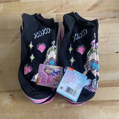 Nickelodeon JoJo Siwa No Show Socks Large 4-10 , 12 Pairs New NWT - Image 1 of 3