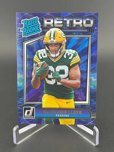 MarShawn Lloyd 2024 Donruss Football Rated Rookie Retro #15 Green Bay Packers - Picture 1 of 2