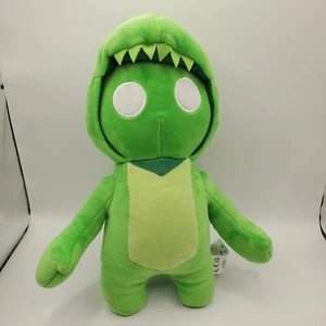Peluche Toikido 28 cm Gang Beasts Green Dino Kigurumi - Photo 1/8