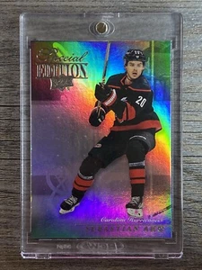 Sebastian Aho RARE HOLO FOIL REFRACTOR INVESTMENT CARD MINT HURRICANES - Picture 1 of 2