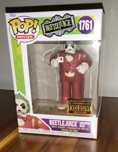 Beetlejuice Shrunken Head POP Vinyl Figure #1761 Funko Horror New - Picture 1 of 10