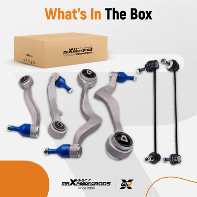 6x Brazo de control delantero inferior trasero delantero delantero para BMW 525i 528i 530i 545i 550i Foto 1 de 4