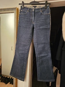 Apart und Edel, Burberry Jeans mit äusseren Musterdetails in Grösse 34! - Bild 1 von 22