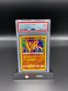 Pokemon Zamazenta Vivid Voltage Amazing Rare 102 PSA 9 Mint - Bild 1 von 2