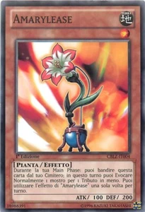 Carta YUGIOH-Amarylease-CBLZ-IT004-ITA-Good-Common 1.Ed - Imagen 1 de 1