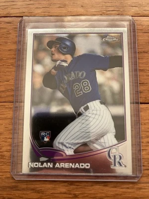 NOLAN ARENADO 2013 Topps Chrome Update MB-39 MINT NO SCRATCHES RC BV$100 Rockies - Image 1 of 2