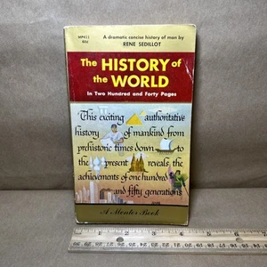 The History Of The World by Rene Sedillot - Vintage 1963 paperback - Foto 1 di 8