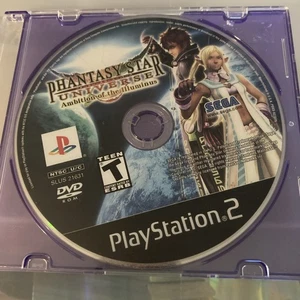Phantasy Star Universe: Ambition of the Illuminus (Raro) PlayStation 2 solo disco - Imagen 1 de 2