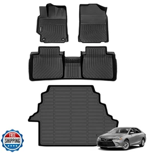 GINOWY-Floor Mats for Toyota Camry 2007-2011 (Petrol Models), Camry CE丨SE丨LE丨 - Picture 1 of 5