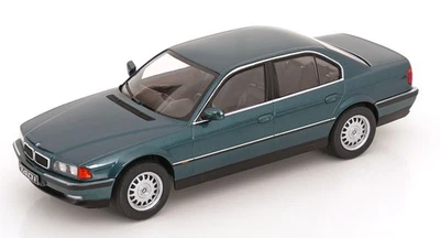 1:18 KK SCALE 1994 BMW 740i E38 7-series Green Metallic Diecast KKDC180368 - Image 1 of 4