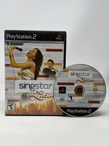 SingStar Latino (No Scratches) for PlayStation 2 *PS2* Rare US Version - Tested - Picture 1 of 7