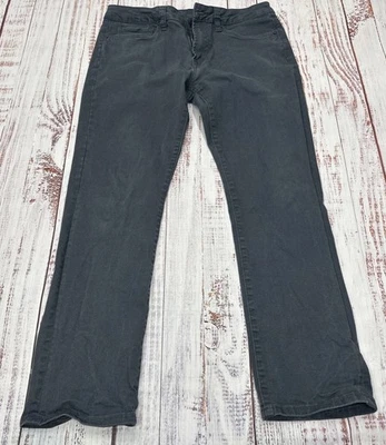 Jeans Buffalo David Bitton Para Hombre Talla 33x30 Recto Seis Elastizados Gris Lavado Denim Foto 1 de 4