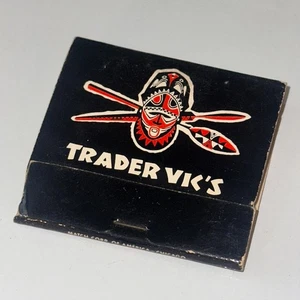 Trader Vic's Statler Hilton Hotel, Washington D.C. Vintage Matchbook - Picture 1 of 3