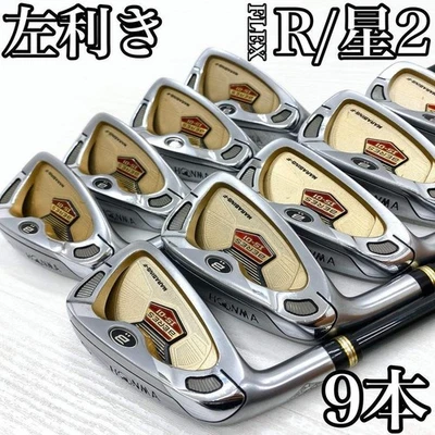 Lefty HONMA GOLF BERES IS-01 9pcs Iron Set 5-11/A.S 2STAR ARMRQ 6 45 Flex-R - Image 1 of 4