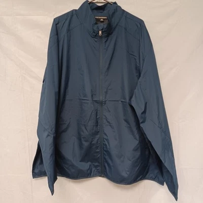 Port Authority Windbreaker Jacket Mens Blue 4XL Lightweight - Image 1 of 3