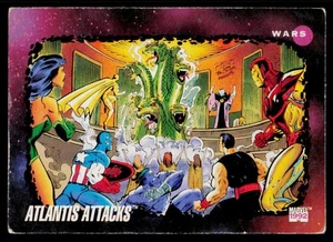 1992 Impel Marvel Universe #191 Atlantis Attacks - Picture 1 of 2