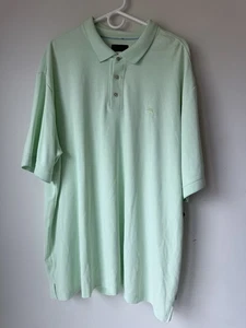 Camisa Polo Tommy Bahama Para Hombres 3XL Verde Rendimiento Golf Informal XXXL - Imagen 1 de 9