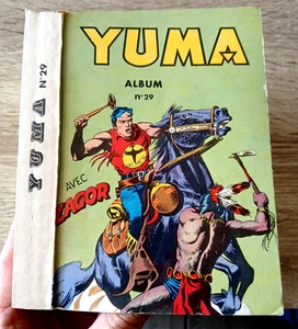 YUMA gebundenes Einbandalbum mit ZAGOR Nr. 29 --113.114.115.116 LUG 1972 "sehr guter Zustand " - Bild 1 von 1