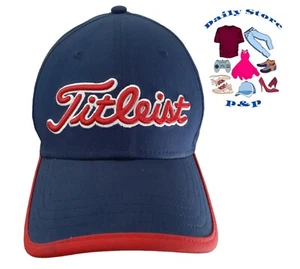 Titleist USA Golf Hat Red/ White/ Navy Blue Adjustable Strapback Pre-Owned... - Picture 1 of 6