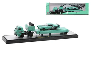 M2 Machines Auto-Haulers 55 "Mopar" 1969 Dodge L600 & 1971 Charger R/T Hemi NIB - Picture 1 of 1
