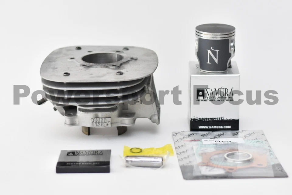 Yamaha Blaster 200 1988-2006 jarra de cilindro usada OEM con pistón nuevo y kit de extremo superior Foto 1 de 4