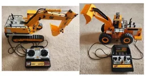 New Bright Remote Control Caterpillar Excavator 245D Front End Loader 992 READ! - Picture 1 of 20