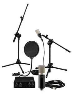B-WARE IMG Stage Line SONGWRITER Bundle USB Recording Interface Kondensator Mic - Bild 1 von 10