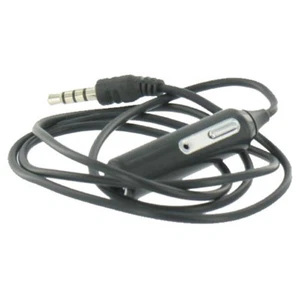 cable éxtension jack 3,5mm MALE/FEMELLE bouton pour répondre à des appels + micr - Imagen 1 de 1