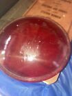 NEW OLD STOCK KOPP RED GLASS LENS FOR RAILROAD SWITCH LANTERN 4.5 L 3F VINTAGE 