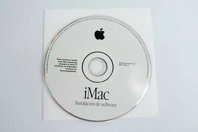 Apple iMac Software Install Disc CD DVD  Software  Spanish Version 9.0.4 - Image 1 of 2