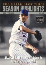 1995 (METS) Upper Deck Minors Future Stock #106 Bill Pulsipher SH