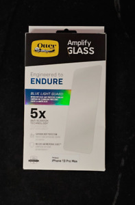 OtterBox Screen Protector Amplify Glass Blue Light  iPhone 13 Pro Max #77-85988