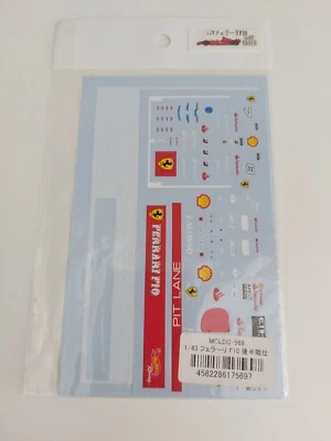 Museum Collection 1/43 Decals - Ferrari F10 Alonso/Massa - MCLDC-569 - Image 1 of 2