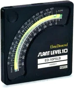 EBISU Angle Measuring Level SLANT LEVEL 10 ED-10PSLB Non Magnet Made in Japan - Picture 1 of 4
