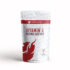 Vitamin A Retinol Acetate 10000IU x 360 Tablets 3000mcg - Picture 1 of 4