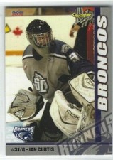 2007-08 Swift Current Broncos (WHL) Ian Curtis (goalie)