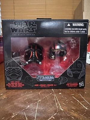 CASCOS DE PILOTO HASBRO STAR WARS SERIE TITANIO POE DAMERON Y TIE FIGHTER 04 Foto 1 de 4