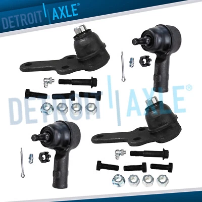 Nuevas (2) rótulas inferiores + (2) eslabones de varilla de amarre exterior para Ford Focus 2006-2007 Foto 1 de 4