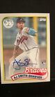 2024 Topps Aj Smith-Shawver Rookie Rc 1989 Style Autograph Auto #89Ba-As Braves