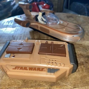 Star Wars Air Hogs X-34 Land Speeder Remote Control Vehicle 2015 Disney Tested - Picture 1 of 4