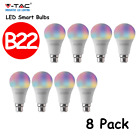 Samsung Led Illuminated Rgb Smart Light Bulbs B22 Wifi Alexa Google Home 8 Pack