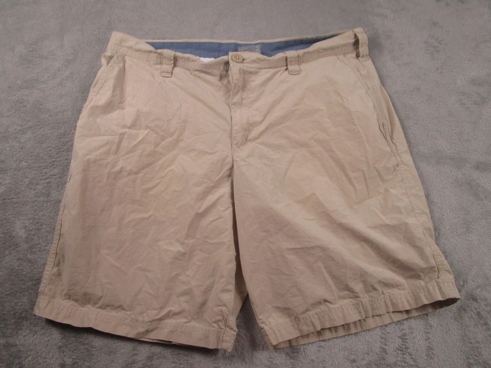 Pantalones Cortos Columbia Para Hombre 38 Bolsillos Marrón Algodón Aire Libre Senderismo Activo Informal Foto 1 de 4