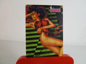 2008 WOMEN OF MARVEL SWIMSUIT EMBOSSED CHASE CARD RITTENHOUSE ELEKTRA S-4 - Picture 1 of 11