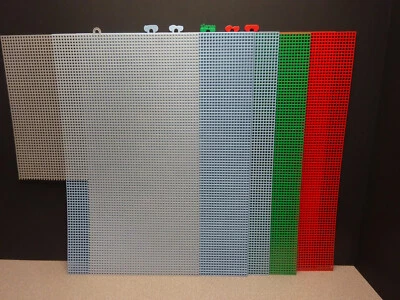 Lot of 6 Darice Zehrco-Giancola Plastic Canvas 7 Count 10.5" X 13.5" Sheets READ - Image 1 of 3