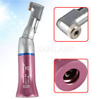 Pink Kit Dental Straight Handpiece Contra Angle Air Motor 4Holes Low Speed 4H Ce