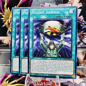 3x Yugioh Playset Psychic Arsenal MP25-EN327 Common 1st Ed Near Mint - Picture 1 of 1